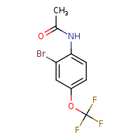 N-[2-bromo-4-(trifluoromethoxy)phenyl]acetamide