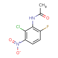 N-(2-chloro-6-fluoro-3-nitrophenyl)acetamide