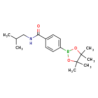 N-(2-methylpropyl)-4-(4,4,5,5-tetramethyl-1,3,2-dioxaborolan-2-yl)benzamide