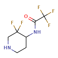 N-(3,3-difluoropiperidin-4-yl)-2,2,2-trifluoroacetamide