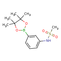 N-[3-(4,4,5,5-tetramethyl-1,3,2-dioxaborolan-2-yl)phenyl]methanesulfonamide