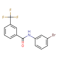 N-(3-bromophenyl)-3-(trifluoromethyl)benzamide