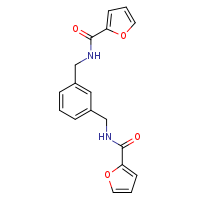 N-({3-[(furan-2-ylformamido)methyl]phenyl}methyl)furan-2-carboxamide