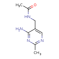 N-[(4-amino-2-methylpyrimidin-5-yl)methyl]acetamide