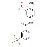 N-(4-methyl-3-nitrophenyl)-3-(trifluoromethyl)benzamide
