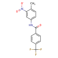 N-(4-methyl-3-nitrophenyl)-4-(trifluoromethyl)benzamide