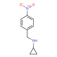 N-[(4-nitrophenyl)methyl]cyclopropanamine