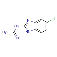 N-(5-chloro-1H-1,3-benzodiazol-2-yl)guanidine