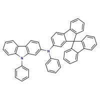 N,9-diphenyl-N-{9,9'-spirobi[fluoren]-7-yl}carbazol-2-amine