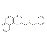 N-benzyl-N'-(2-methylnaphthalen-1-yl)ethanediamide
