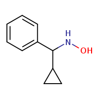N-[cyclopropyl(phenyl)methyl]hydroxylamine