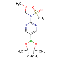 N-(methoxymethyl)-N-[5-(4,4,5,5-tetramethyl-1,3,2-dioxaborolan-2-yl)pyrimidin-2-yl]methanesulfonamide