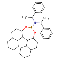 N,N-bis(1-phenylethyl)-12,14-dioxa-13-phosphapentacyclo[13.8.0.0²,¹¹.0³,?.0¹?,²³]tricosan-13-amine