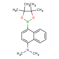 N,N-dimethyl-4-(4,4,5,5-tetramethyl-1,3,2-dioxaborolan-2-yl)naphthalen-1-amine