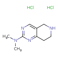 N,N-dimethyl-5H,6H,7H,8H-pyrido[4,3-d]pyrimidin-2-amine dihydrochloride