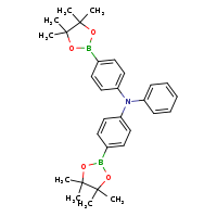 N-phenyl-4-(4,4,5,5-tetramethyl-1,3,2-dioxaborolan-2-yl)-N-[4-(4,4,5,5-tetramethyl-1,3,2-dioxaborolan-2-yl)phenyl]aniline