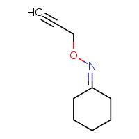 N-(prop-2-yn-1-yloxy)cyclohexanimine