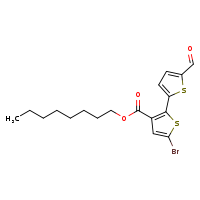 octyl 5-bromo-5'-formyl-[2,2'-bithiophene]-3-carboxylate