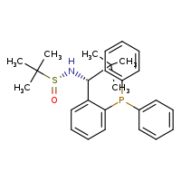 (R)-N-[(1R)-1-[2-(diphenylphosphanyl)phenyl]-2,2-dimethylpropyl]-2-methylpropane-2-sulfinamide