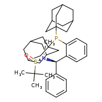 (R)-N-[(R)-{2-[bis(adamantan-1-yl)phosphanyl]phenyl}(phenyl)methyl]-N,2-dimethylpropane-2-sulfinamide