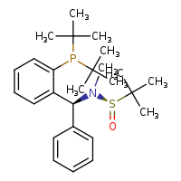 (R)-N-[(S)-[2-(di-tert-butylphosphanyl)phenyl](phenyl)methyl]-N,2-dimethylpropane-2-sulfinamide