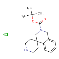 tert-butyl 1,3-dihydrospiro[isoquinoline-4,4'-piperidine]-2-carboxylate hydrochloride