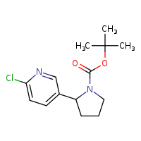 tert-butyl 2-(6-chloropyridin-3-yl)pyrrolidine-1-carboxylate