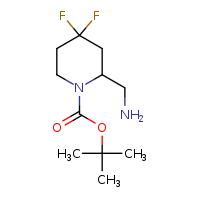 tert-butyl 2-(aminomethyl)-4,4-difluoropiperidine-1-carboxylate