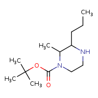 tert-butyl 2-methyl-3-propylpiperazine-1-carboxylate
