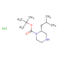 tert-butyl (2R)-2-(2-methylpropyl)piperazine-1-carboxylate hydrochloride
