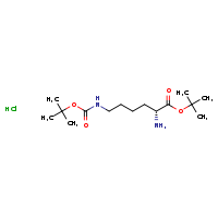 tert-butyl (2R)-2-amino-6-[(tert-butoxycarbonyl)amino]hexanoate hydrochloride