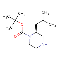 tert-butyl (2S)-2-(2-methylpropyl)piperazine-1-carboxylate