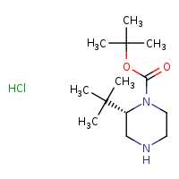 tert-butyl (2S)-2-tert-butylpiperazine-1-carboxylate hydrochloride