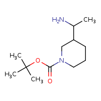 tert-butyl 3-(1-aminoethyl)piperidine-1-carboxylate
