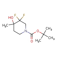 tert-butyl 3,3-difluoro-4-hydroxy-4-methylpiperidine-1-carboxylate