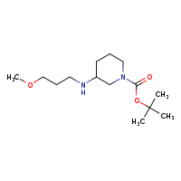 tert-butyl 3-[(3-methoxypropyl)amino]piperidine-1-carboxylate