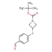 tert-butyl 3-[(4-formylphenyl)sulfanyl]azetidine-1-carboxylate