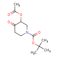 tert-butyl 3-(acetyloxy)-4-oxopiperidine-1-carboxylate