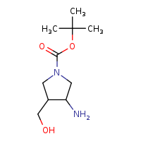 tert-butyl 3-amino-4-(hydroxymethyl)pyrrolidine-1-carboxylate