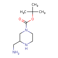 tert-butyl 3-(aminomethyl)piperazine-1-carboxylate