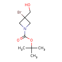 tert-butyl 3-bromo-3-(hydroxymethyl)azetidine-1-carboxylate