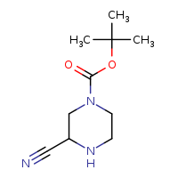 tert-butyl 3-cyanopiperazine-1-carboxylate