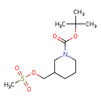 tert-butyl 3-[(methanesulfonyloxy)methyl]piperidine-1-carboxylate