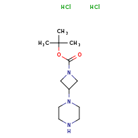 tert-butyl 3-(piperazin-1-yl)azetidine-1-carboxylate dihydrochloride