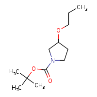 tert-butyl 3-propoxypyrrolidine-1-carboxylate