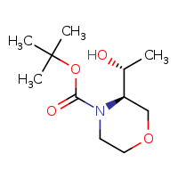 tert-butyl (3R)-3-[(1R)-1-hydroxyethyl]morpholine-4-carboxylate