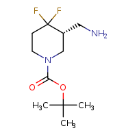 tert-butyl (3R)-3-(aminomethyl)-4,4-difluoropiperidine-1-carboxylate