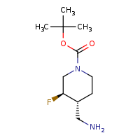 tert-butyl (3R,4R)-4-(aminomethyl)-3-fluoropiperidine-1-carboxylate