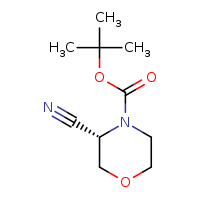 tert-butyl (3S)-3-cyanomorpholine-4-carboxylate