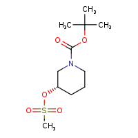 tert-butyl (3S)-3-(methanesulfonyloxy)piperidine-1-carboxylate